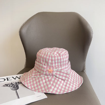 2025 New Plaid Holiday Style Bucket Hat