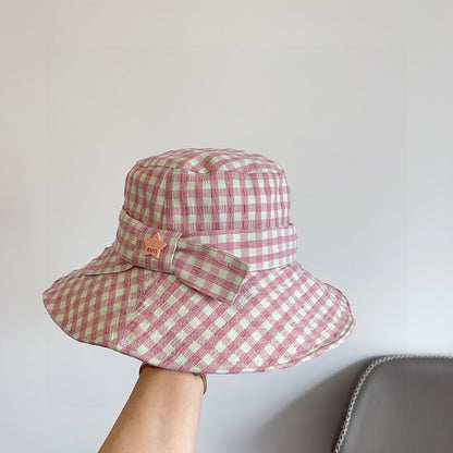 2025 New Plaid Holiday Style Bucket Hat