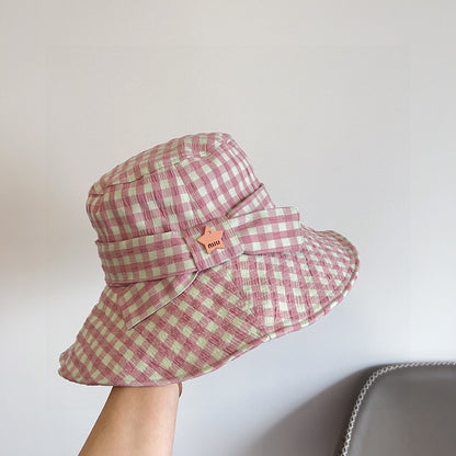 2025 New Plaid Holiday Style Bucket Hat