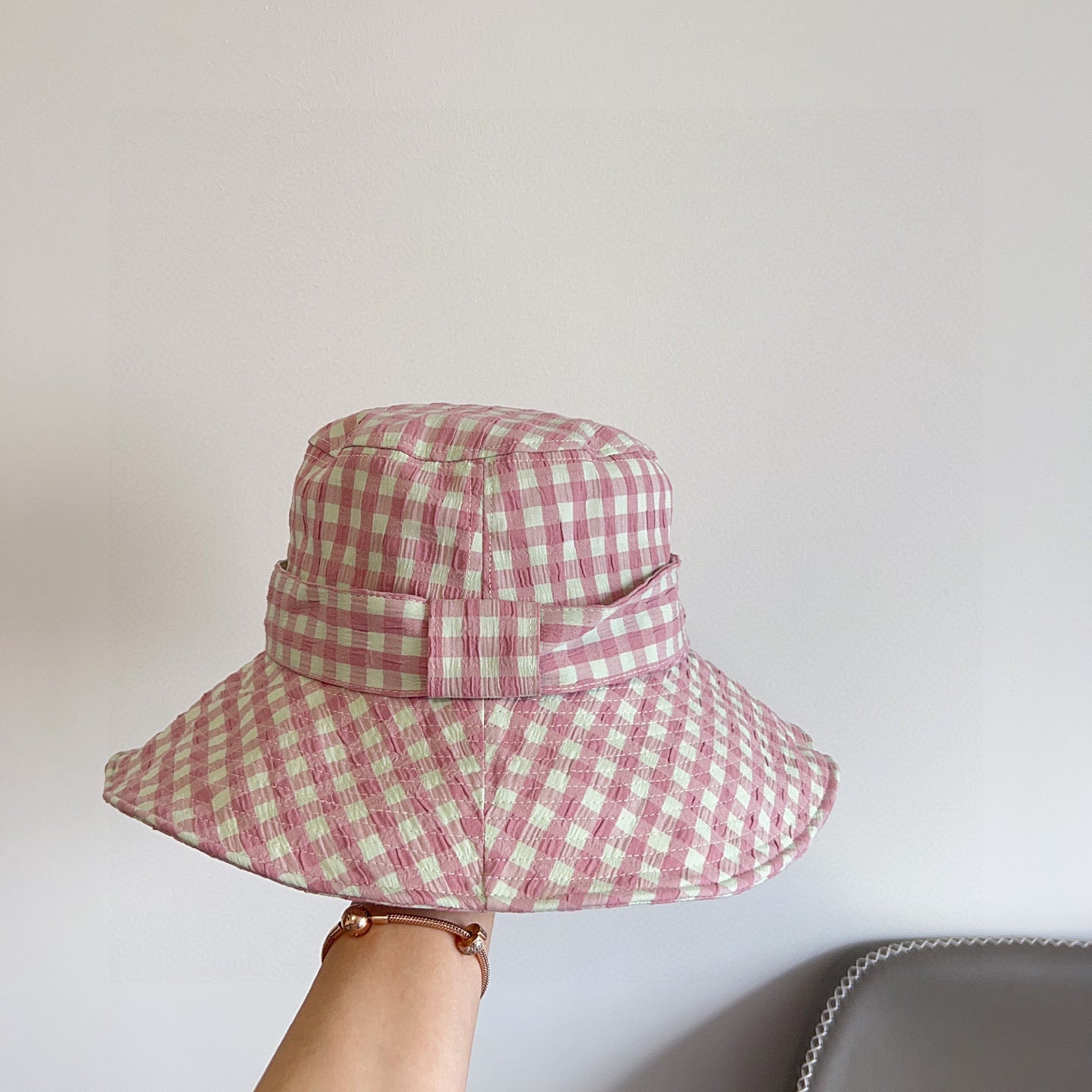 2025 New Plaid Holiday Style Bucket Hat