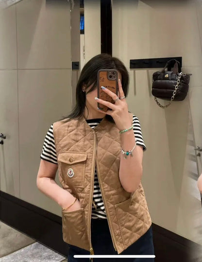 25 Early Autumn New Diamond Down Cotton Vest