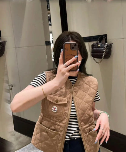 25 Early Autumn New Diamond Down Cotton Vest