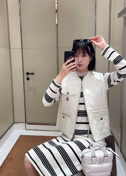 25 Early Autumn New Diamond Down Cotton Vest