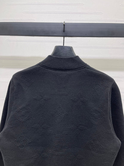 2025 Early Autumn New Jacquard Letter Knitted Jacket