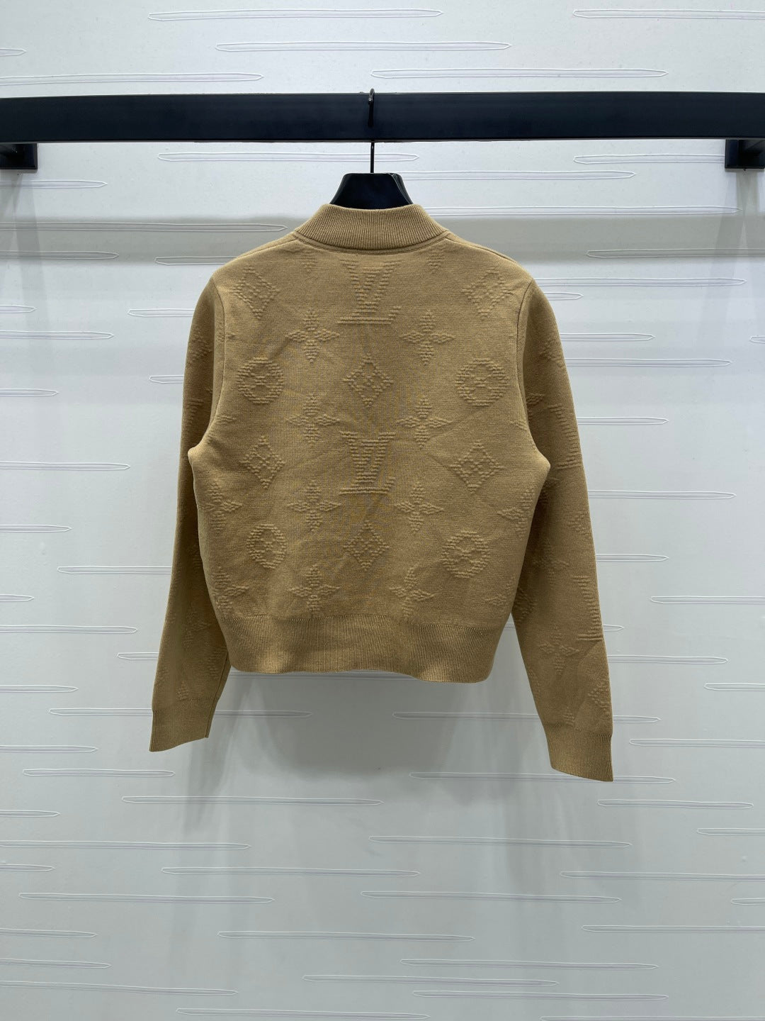 2025 Early Autumn New Jacquard Letter Knitted Jacket