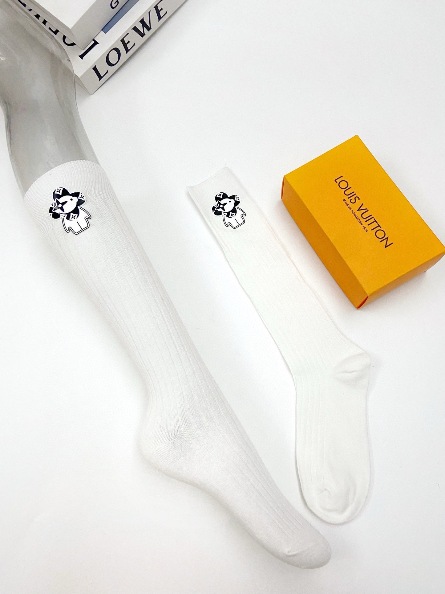 Classic logo cotton socks