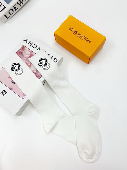 Classic logo cotton socks