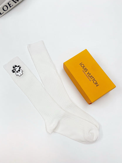 Classic logo cotton socks