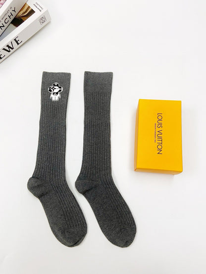 Classic logo cotton socks