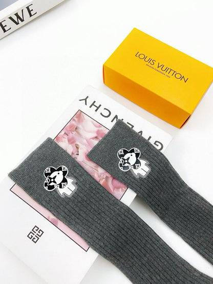 Classic logo cotton socks