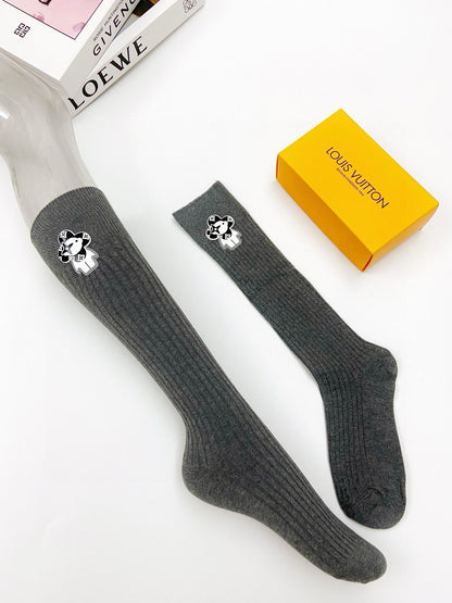 Classic logo cotton socks