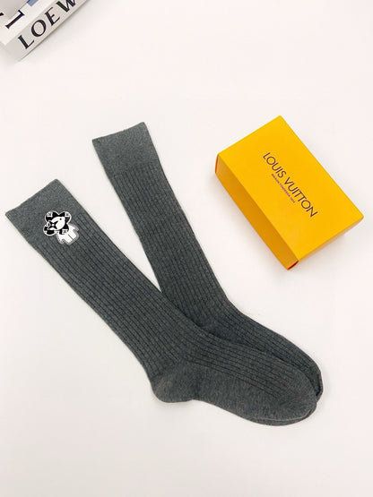 Classic logo cotton socks
