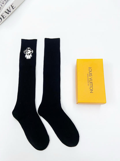 Classic logo cotton socks