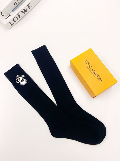 Classic logo cotton socks