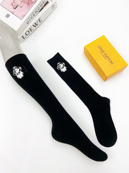 Classic logo cotton socks