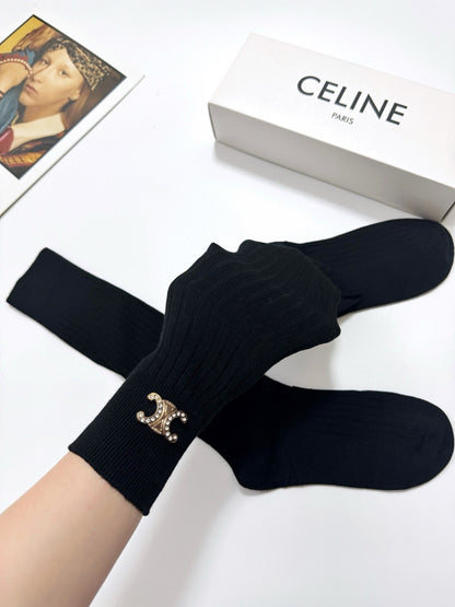Popular classic letter stockings