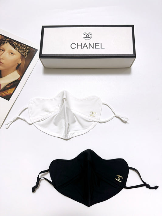 Classic letter logo ice silk sunscreen mask
