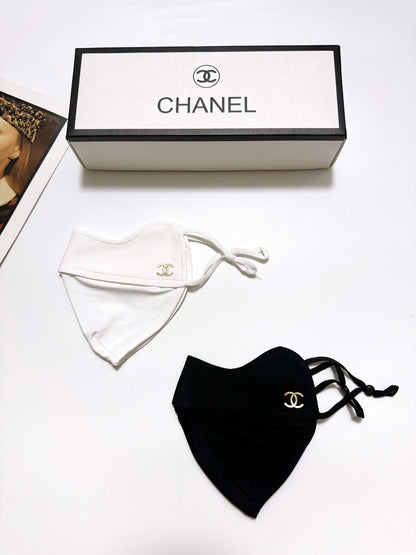 Classic letter logo ice silk sunscreen mask