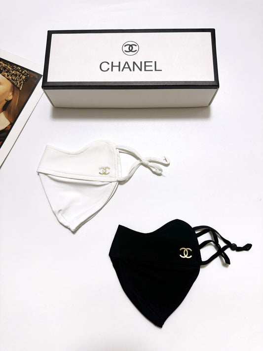 Classic letter logo ice silk sunscreen mask