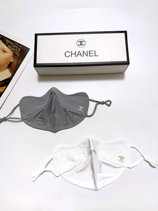 Classic letter logo ice silk sunscreen mask