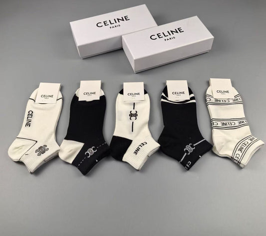 New jacquard letter socks