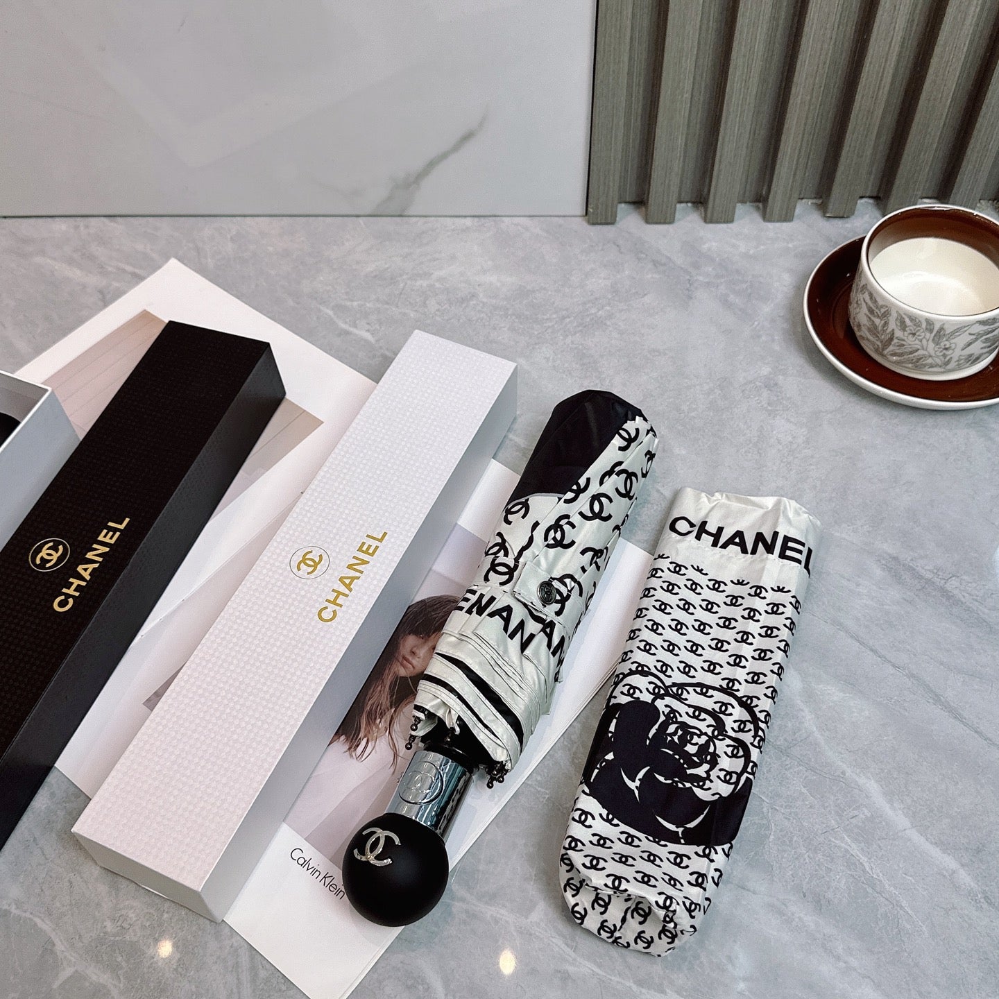 New summer style fully automatic folding umbrella