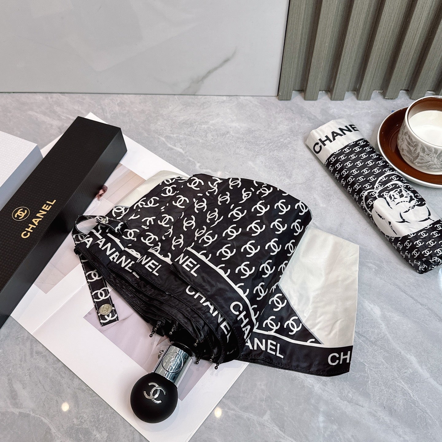 New summer style fully automatic folding umbrella