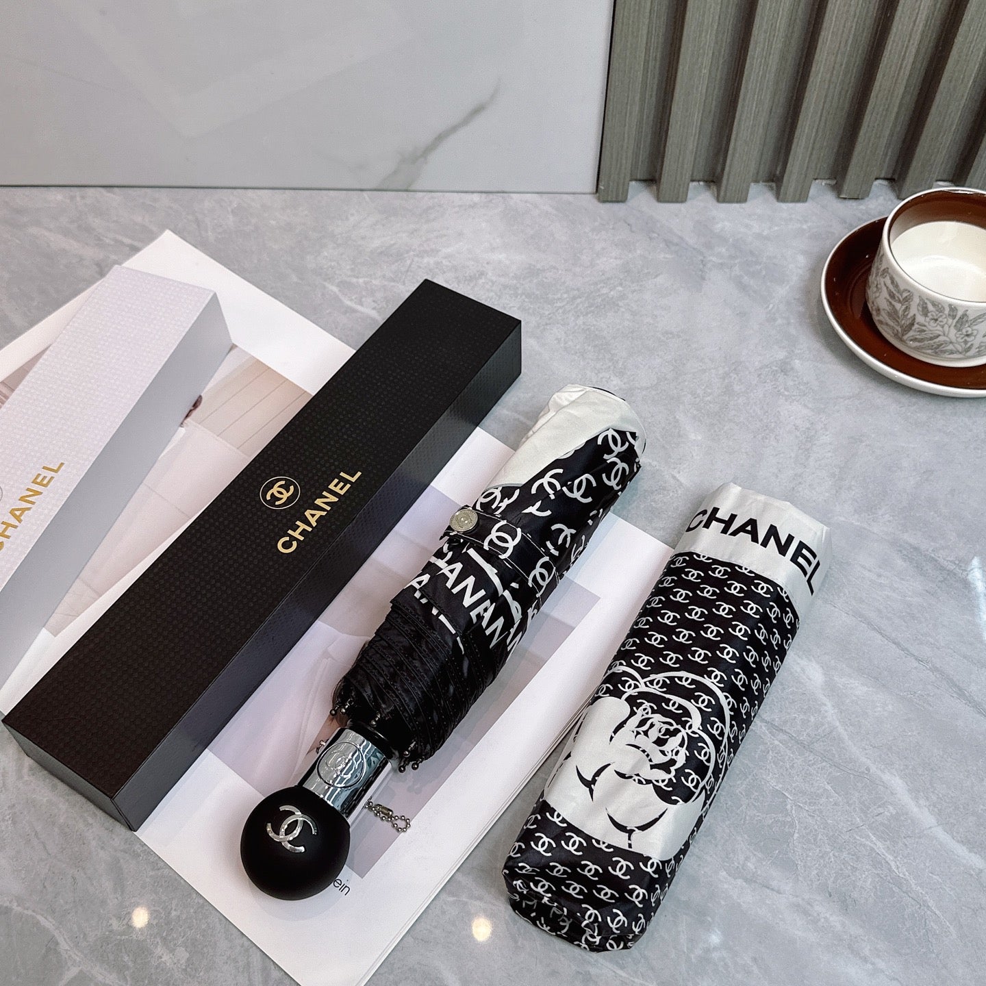 New summer style fully automatic folding umbrella