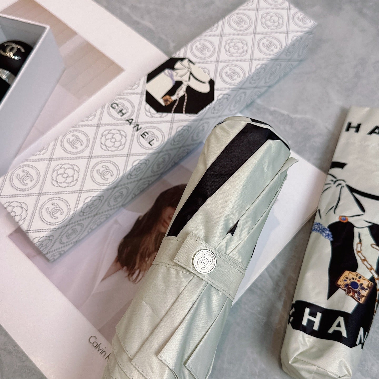 New summer style fully automatic folding umbrella