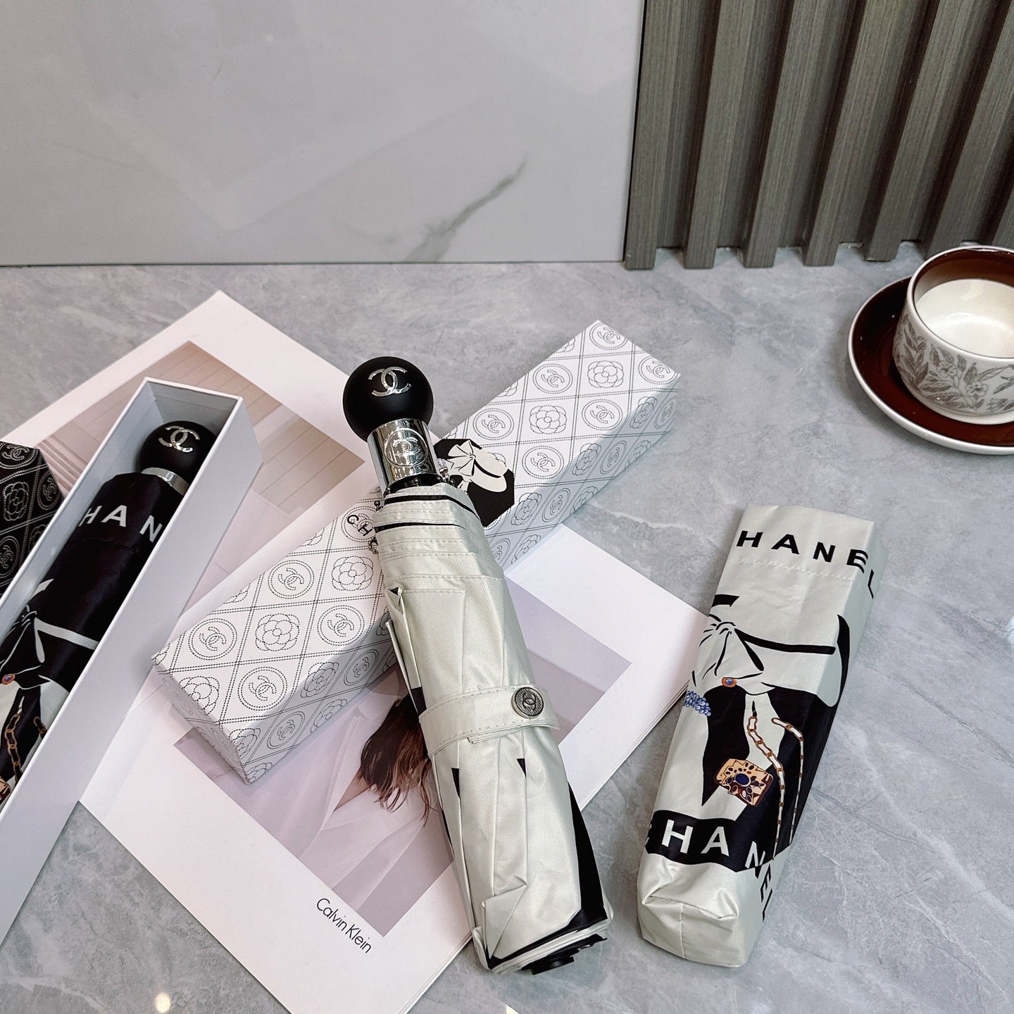 New summer style fully automatic folding umbrella