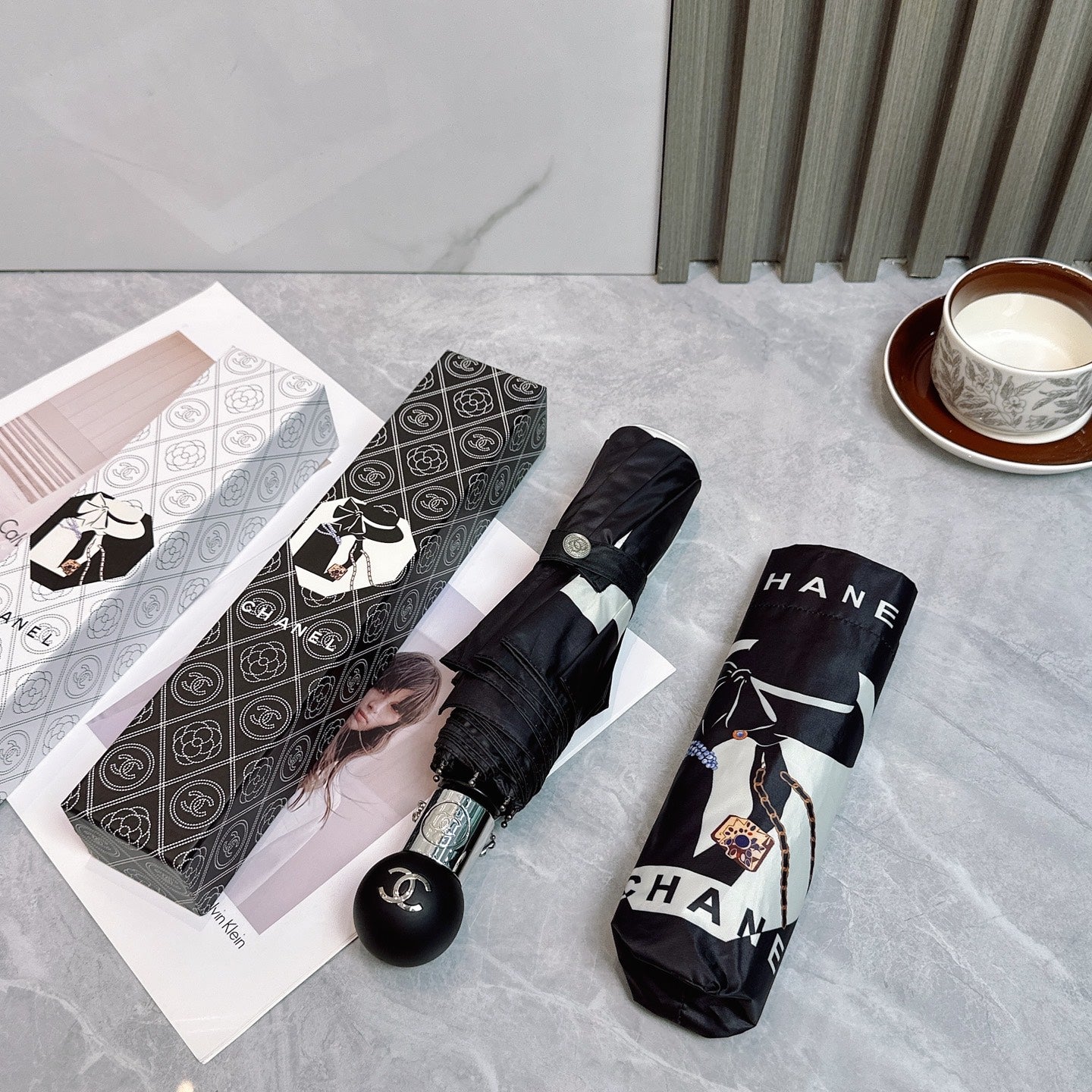 New summer style fully automatic folding umbrella