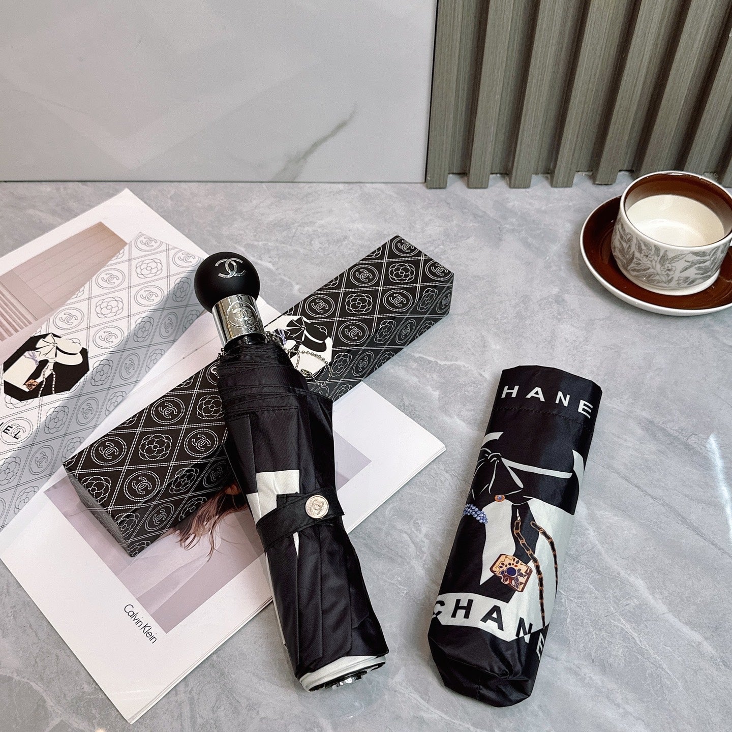 New summer style fully automatic folding umbrella