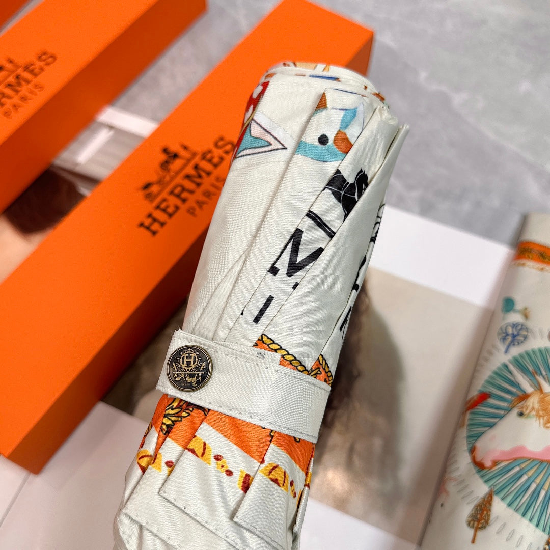 New summer style fully automatic folding umbrella