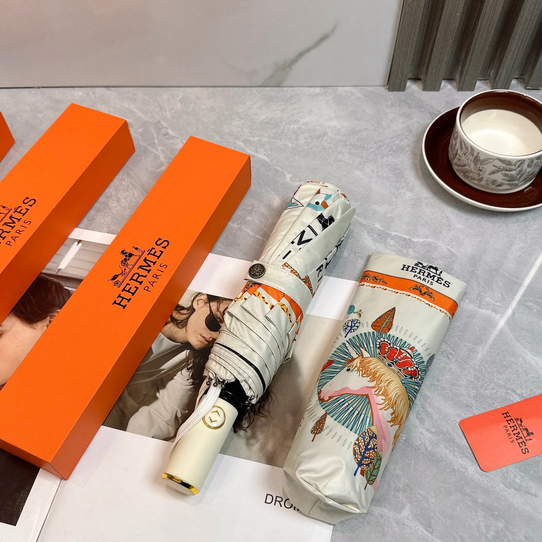 New summer style fully automatic folding umbrella
