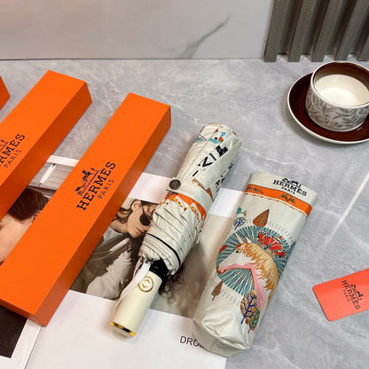 New summer style fully automatic folding umbrella