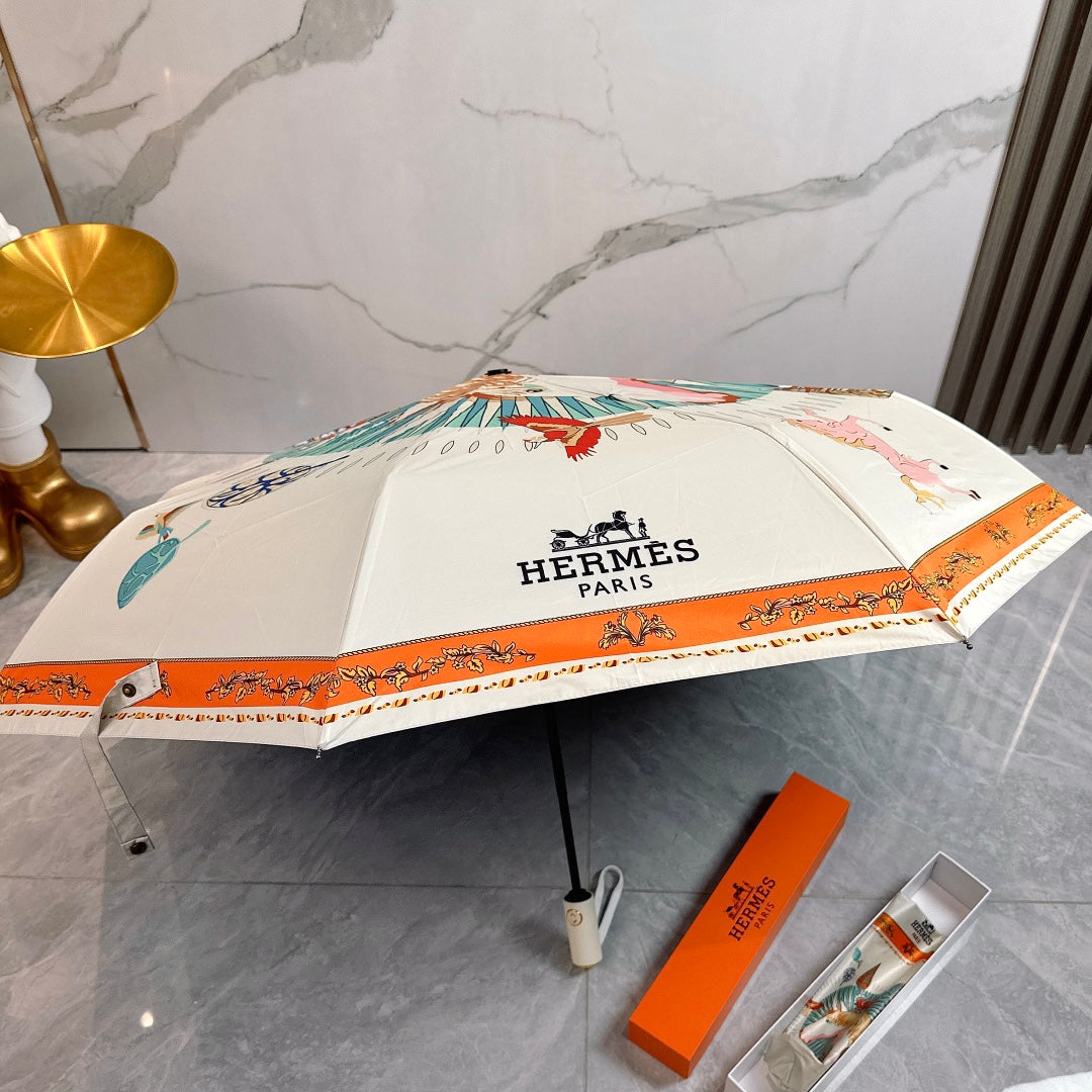 New summer style fully automatic folding umbrella