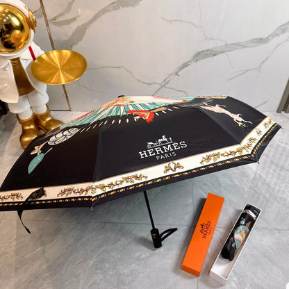 New summer style fully automatic folding umbrella