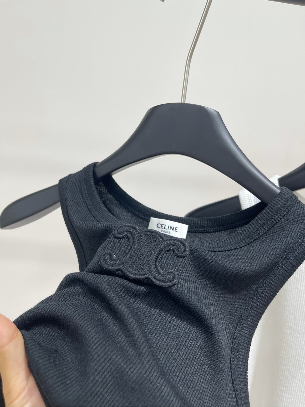 Classic tricolor logo vest