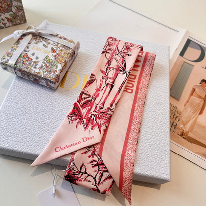 New classic printed silk scarf