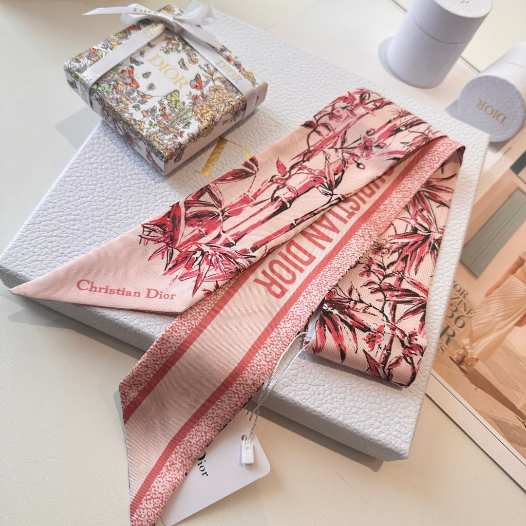 New classic printed silk scarf