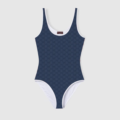 New jacquard one-piece swimsuit