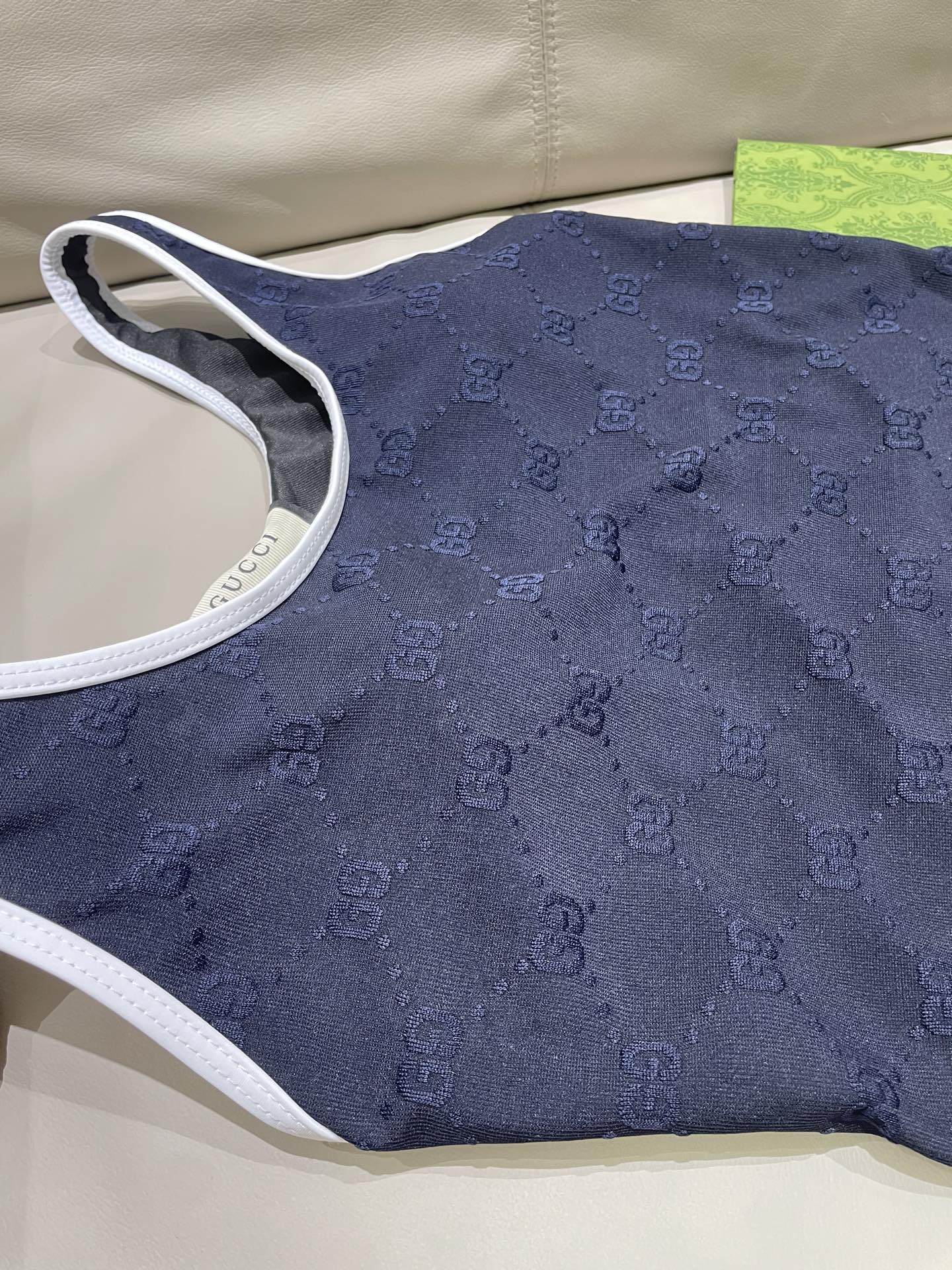 New jacquard one-piece swimsuit