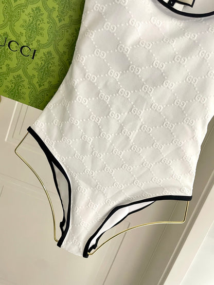 New jacquard one-piece swimsuit