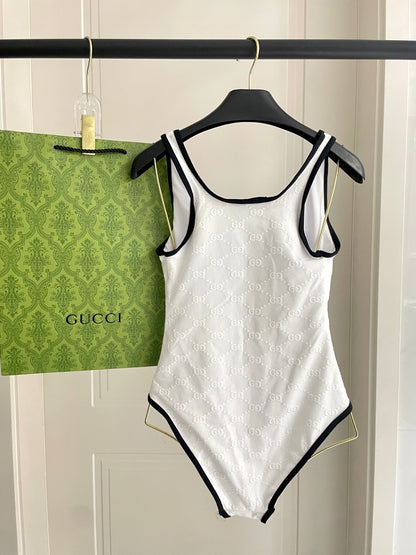 New jacquard one-piece swimsuit
