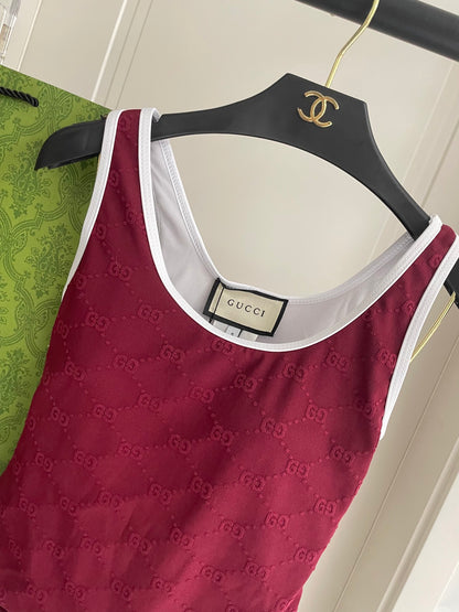New jacquard one-piece swimsuit