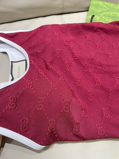New jacquard one-piece swimsuit