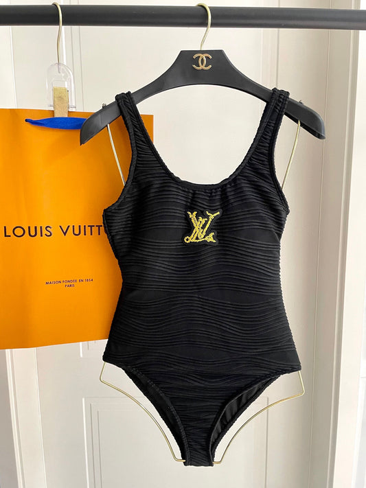 New jacquard one-piece swimsuit