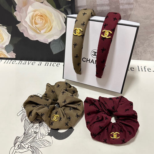 New headband + hairband two-piece set