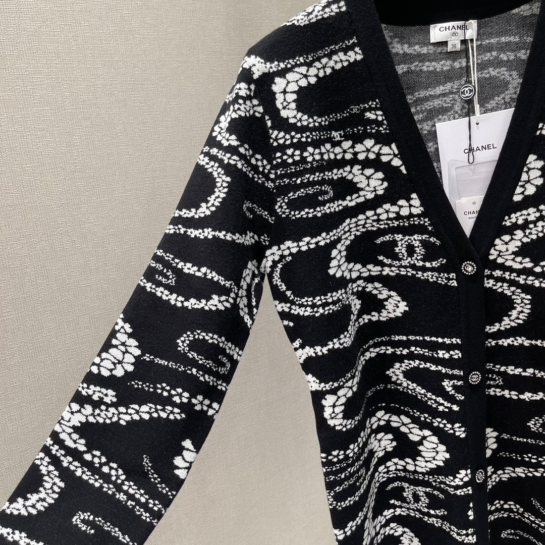 C 25fw Knit Long Sleeve Cardigan