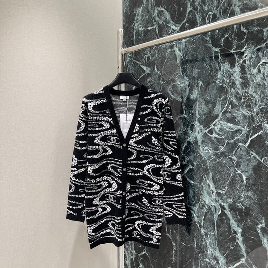 C 25fw Knit Long Sleeve Cardigan